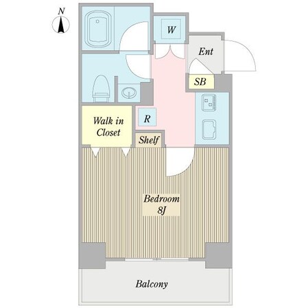 桜山駅 徒歩2分 8階の物件間取画像